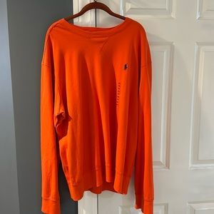 Polo, Ralph Lauren, orange shirt xxl
